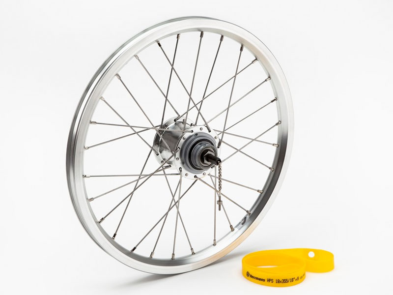 CYCLETECH-IKD : BROMPTON 3-Spd Rear Wheel BSR Double Wall Rim