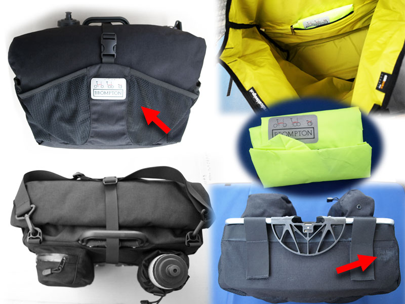 CYCLETECH-IKD : BROMPTON T-Bag Used