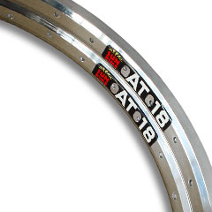 CYCLETECH-IKD : SUNRIMS AT18 20(406) Alloy Rim Polish 32H Pair