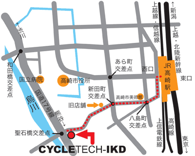 CYCLETECH-IKD{Xւ̃ANZXn}