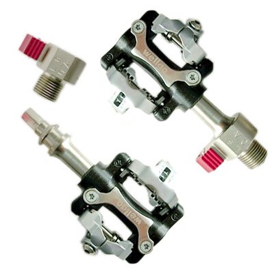 Amazon | wellgo QRD W01 MTB用ペダル -QRD式 クリートペダルー