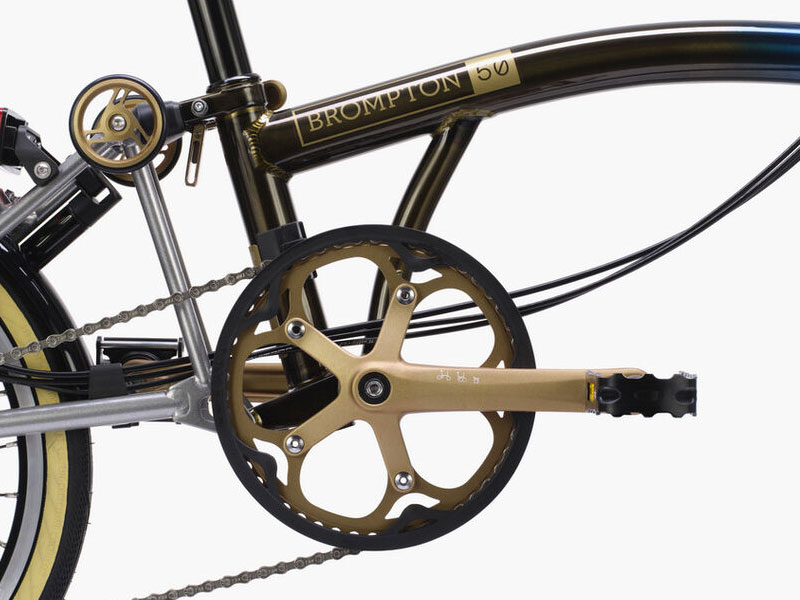 CYCLETECH-IKD : BROMPTON 50TH Anniversary Edition Crankset