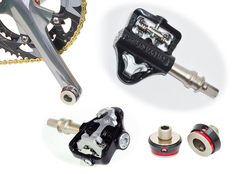 CYCLETECHIKD wellgo Quick Release Clipless Pedals MG8 QRD2