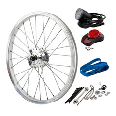 uBROMPTON SON Hub Dynamo Set inc. F. Wheelv̊gʐ^