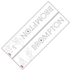 IKD Original BROMPTON Decal Beasts and Birds Silver