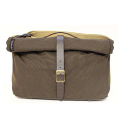 CYCLETECH-IKD : BROMPTON Roll Top Bag Waxed Canvas