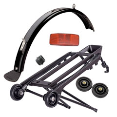 uBROMPTON Rear Carrier Set 2017 Blackv̊gʐ^