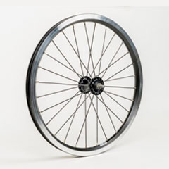 uBROMPTON Front Wheel Double Wall Rim Blackv̊gʐ^