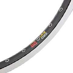 SUNRIMS CR18 20(451) x 1.5 Black Alloy Rim with Single Eyelets 36H