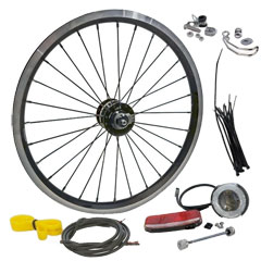 BROMPTON Front Hub Dynamo Set SV8 Black