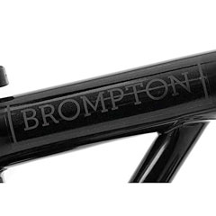 uBROMPTON Decal 2016 Black Edition Glossv̊gʐ^