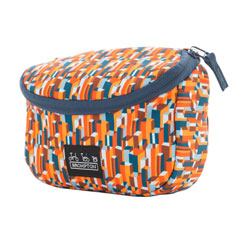 BROMPTON Zip Pouch 1L Liberty - Orange Multi