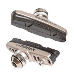 BROMPTON Pair Fibrax Pads & Holders LH & RH Complete