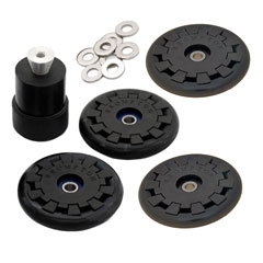 (即納)(メール便対応商品)BROMPTON ブロンプトン EAZY WHEEL ROLLERS 5mm HOLES イージーホイール5mm  ペア(QEZW-M5)(5053099003297)-自転車館びーくる