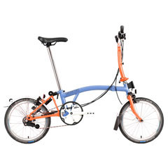 BROMPTON 2022 C Line CB/FC(Cloud Blue/Fire Coral)