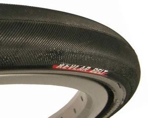 Primo Comet Kevlar Reflective All Black Tyre 20 x 1.75
