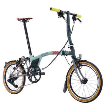 BROMPTON&nbsp;x&nbsp;Tour&nbsp;de&nbsp;France&nbsp;P&nbsp;Line&nbsp;Urban(4&nbsp;Speeds)