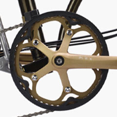 CYCLETECH-IKD : BROMPTON 50TH Anniversary Edition Crankset
