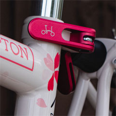BROMPTON&nbsp;Aluminium&nbsp;Seat&nbsp;Clamp&nbsp;Red
