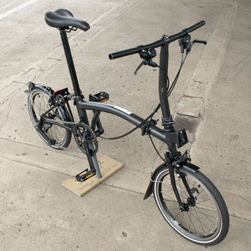 BROMPTON&nbsp;2022&nbsp;P&nbsp;Line&nbsp;Low&nbsp;Midnight&nbsp;Back&nbsp;Used