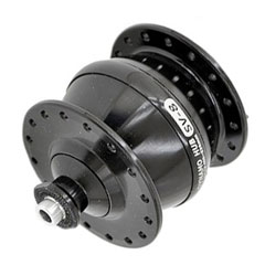 Shutter Precision PD-8 ダイナモハブ SHUTTER PRECISION* PD-8X BOOST dynamo disc hub (black/32H
