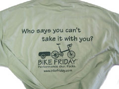 Bike&nbsp;Friday&nbsp;T-shirts&nbsp;Slogan&nbsp;Pistachio